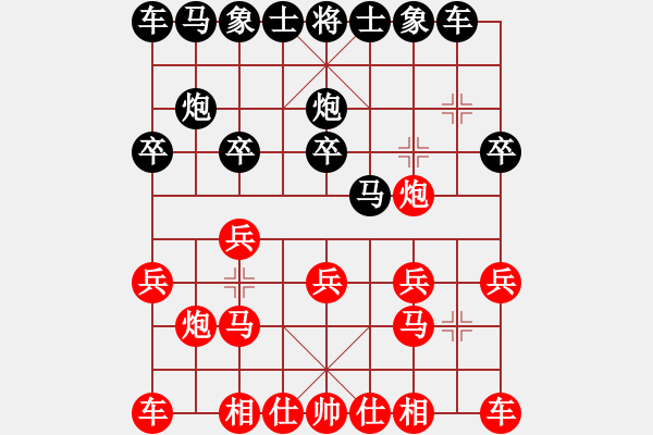 象棋棋譜圖片：曹巖磊 先勝 陳輝宇 - 步數(shù)：10 