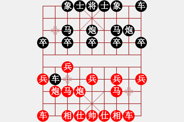 象棋棋譜圖片：3083232(中郎將) 勝 3556871(草民) - 步數(shù)：10 