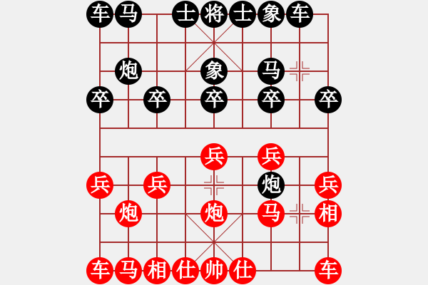 象棋棋譜圖片：[快8]浩軒爺 先勝 [快10]邊城裁決 - 步數(shù)：10 