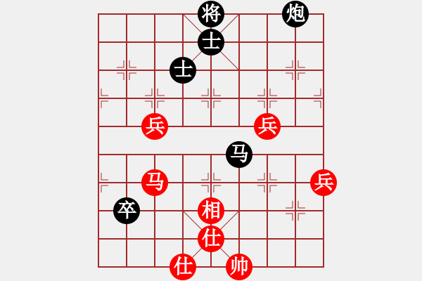 象棋棋譜圖片：雞頭(7段)-負(fù)-cqbbjyyxg(8段) - 步數(shù)：110 