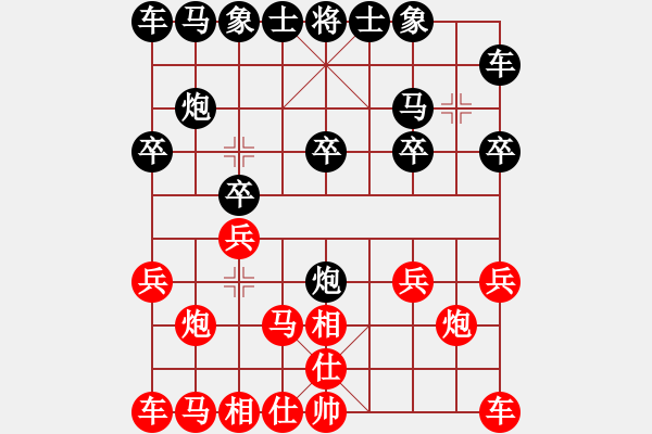 象棋棋谱图片：曹培传 先和 李延伟 2023年8月12日于高密党校 - 步数：10 