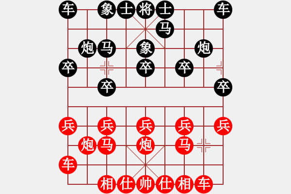 象棋棋譜圖片：于斯為盛（校尉）先勝wx377051835（都尉）202405191528.pgn - 步數(shù)：10 