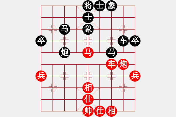 象棋棋譜圖片：2006年弈天迪瀾杯聯(lián)賽第七輪：開封府千金(5r)-和-nnnnm(人王) - 步數(shù)：50 