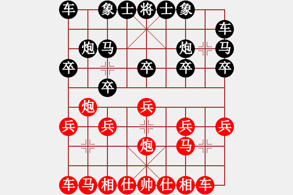 象棋棋譜圖片：蔡佑廣 先勝 朱洪儉 - 步數(shù)：10 