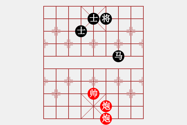 象棋棋譜圖片：雙炮巧勝馬雙士 - 步數(shù)：19 