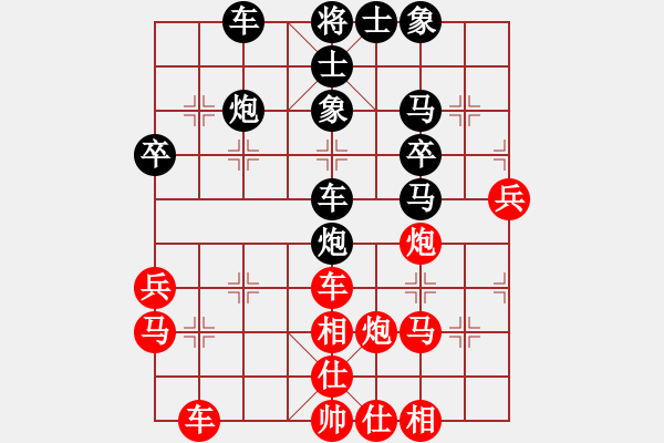 象棋棋譜圖片：一、韓信點(diǎn)兵多益善（挺兵轉(zhuǎn)中炮打雙卒對(duì)卒底炮）第2局 - 步數(shù)：49 