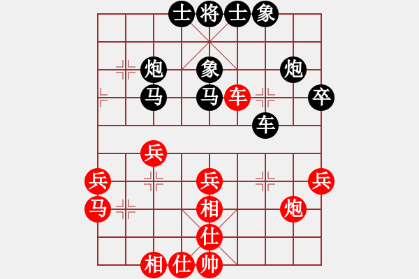 象棋棋譜圖片：邾城棋癡(2段)-負(fù)-金橋居士(6段) - 步數(shù)：40 