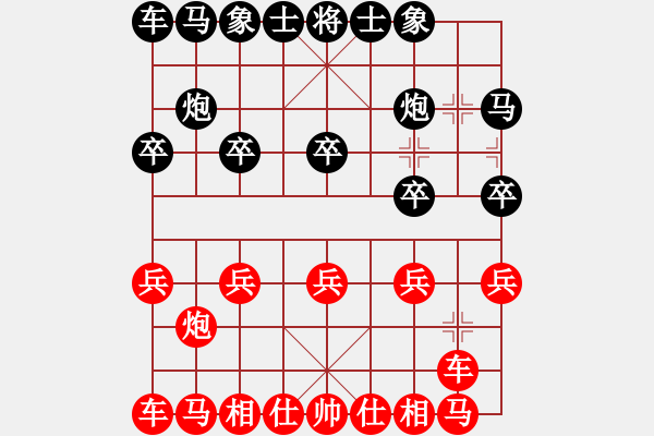 象棋棋譜圖片：6 - 步數(shù)：10 