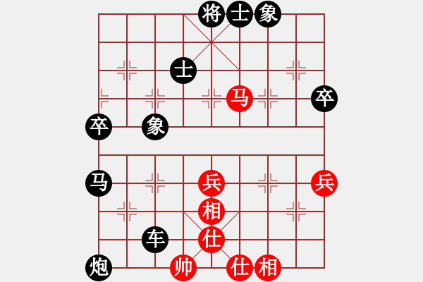 象棋棋譜圖片：5782局 A24-飛相橫車對右士角炮-旋九專雙核-菜鳥 紅先負 旋風引擎24層 - 步數(shù)：60 