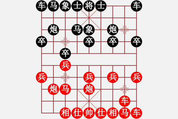 象棋棋譜圖片：紫藤(4段)-勝-西游釋厄傳(日帥) - 步數(shù)：10 