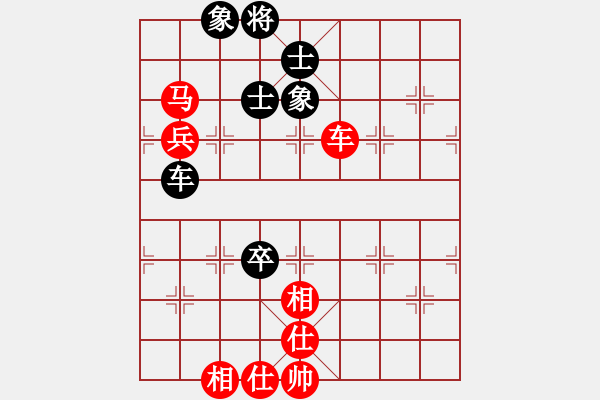 象棋棋譜圖片：楊官璘先勝何順安 - 步數(shù)：100 