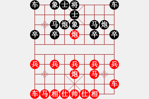 象棋棋譜圖片：橫才俊儒[紅] -VS- 福祿雙星[黑]8 （不該發(fā)生的故事） - 步數(shù)：10 