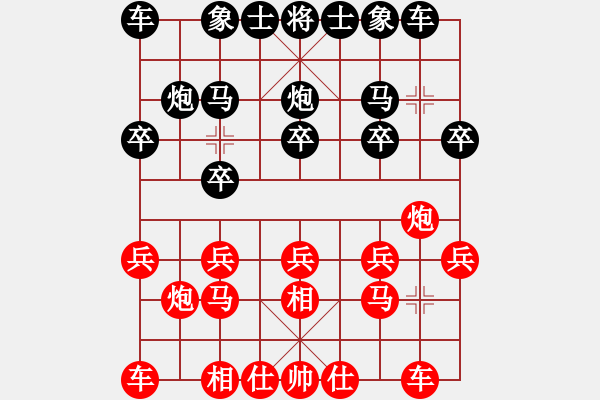 象棋棋譜圖片：眉山 陳剛 先負(fù) 沙灣 陳學(xué)強(qiáng) 2019年五通橋區(qū)“稅務(wù)杯”象棋比賽 - 步數(shù)：10 