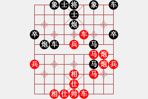 象棋棋譜圖片：眉山 陳剛 先負(fù) 沙灣 陳學(xué)強(qiáng) 2019年五通橋區(qū)“稅務(wù)杯”象棋比賽 - 步數(shù)：40 