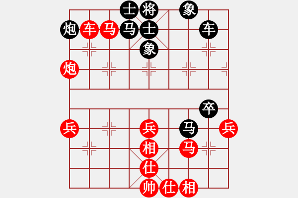 象棋棋譜圖片：無情門冷血(9段)-勝-吃飯吃飽飽(日帥) - 步數(shù)：57 