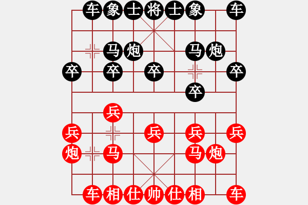 象棋棋譜圖片：浪子阿飛(2星)-勝-jhyj(3星) - 步數(shù)：10 