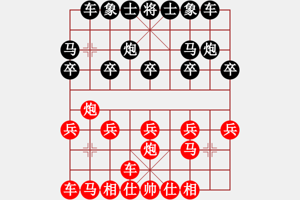 象棋棋譜圖片：速敗 - 步數(shù)：10 