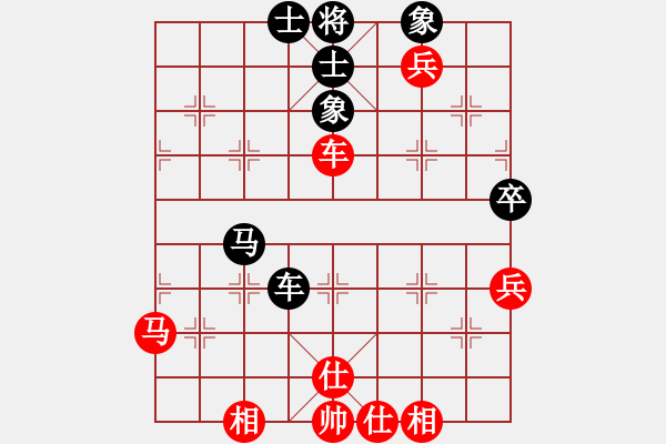 象棋棋譜圖片：紅軍比賽三(5f)-和-曉星殘月(5f) - 步數(shù)：100 