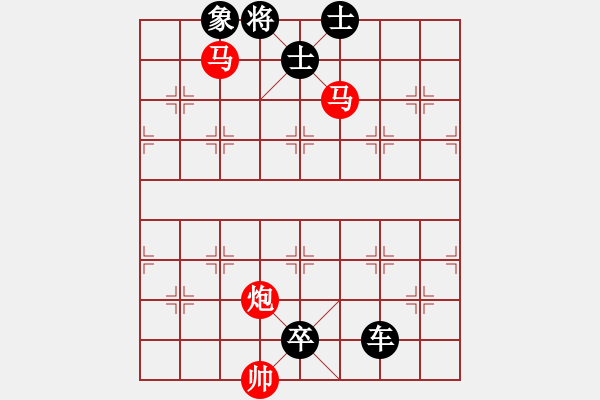 象棋棋谱图片：B双马炮类-第01局 - 步数：10 