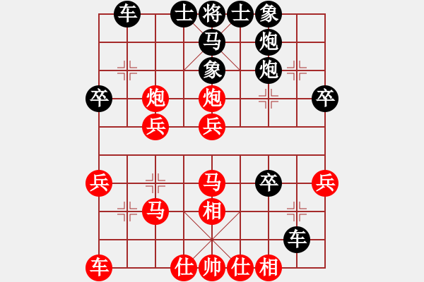 象棋棋譜圖片：年 - 步數(shù)：0 