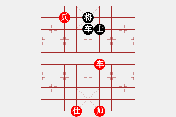 象棋棋譜圖片：車低兵仕對車士5 - 步數(shù)：0 