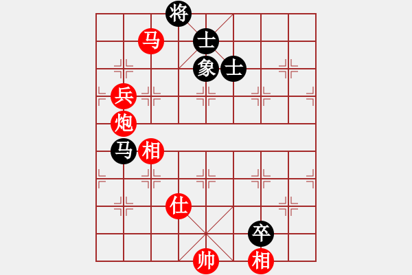 象棋棋譜圖片：游戲小精靈(4f)-勝-太湖十六(5f) - 步數(shù)：140 