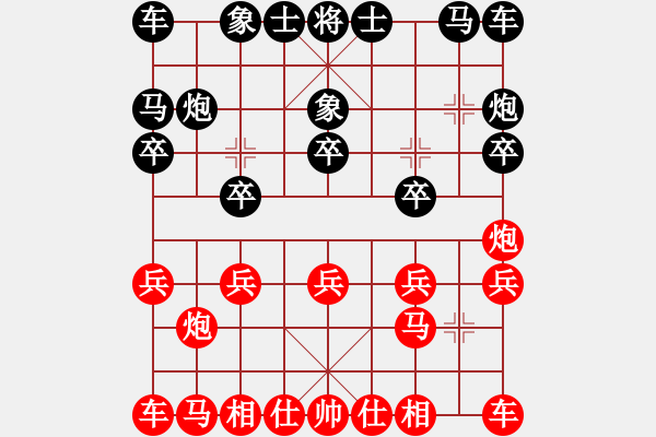 象棋棋譜圖片：阿毛下棋(4r)-負(fù)-英德棋迷(4級(jí)) - 步數(shù)：10 