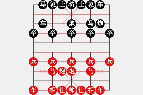 象棋棋譜圖片：阻擊步槍(9段)-負(fù)-tianlond(5r) - 步數(shù)：10 