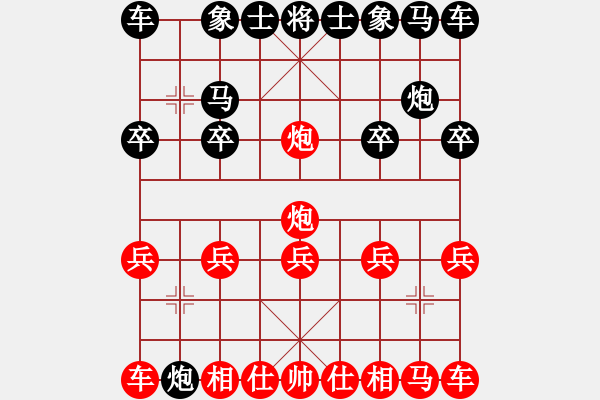 象棋棋譜圖片：聯(lián)眾 - 步數(shù)：7 