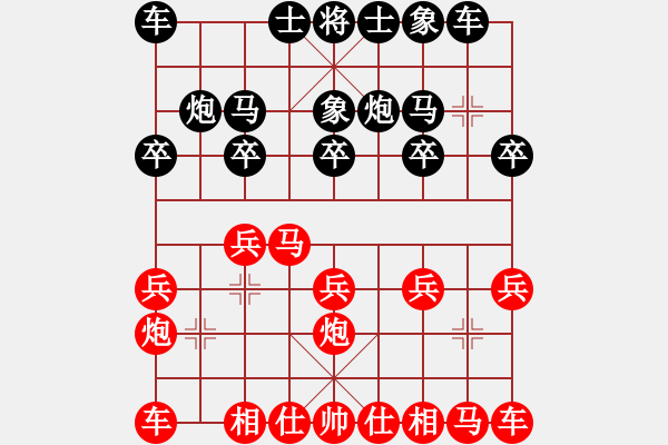 象棋棋谱图片：19871218杨官璘胜郑海文 - 步数：10 