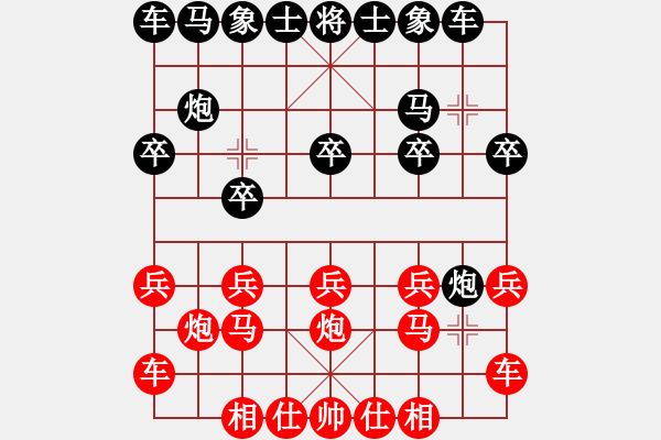 象棋棋譜圖片：卦九卜[46623098] -VS- 阿東[1162194749] - 步數(shù)：10 