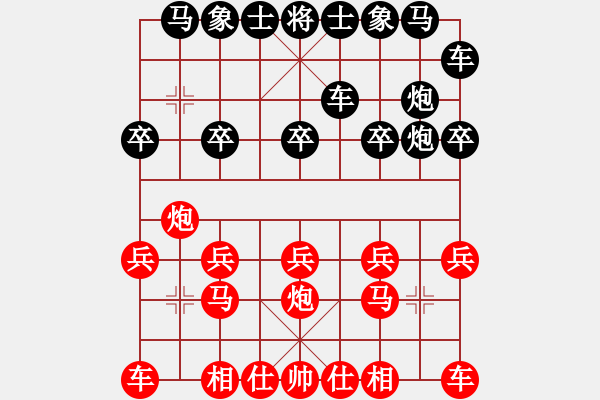 象棋棋譜圖片：泗州高手(風魔)-負-醉翁老鳥(5星) - 步數：10 