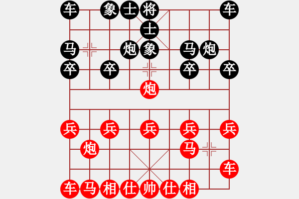 象棋棋譜圖片：橫才俊儒[292832991] -VS- 糊涂[3066392551] - 步數(shù)：10 