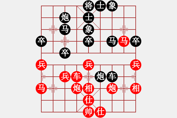 象棋棋譜圖片：黨曉陽(yáng)(北斗)-勝-特級(jí)草民(9星) - 步數(shù)：60 