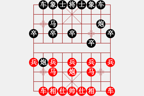 象棋棋譜圖片：學(xué)好象棋[1401715374] -先勝- ζ 　 裂天 [329486470] - 步數(shù)：10 