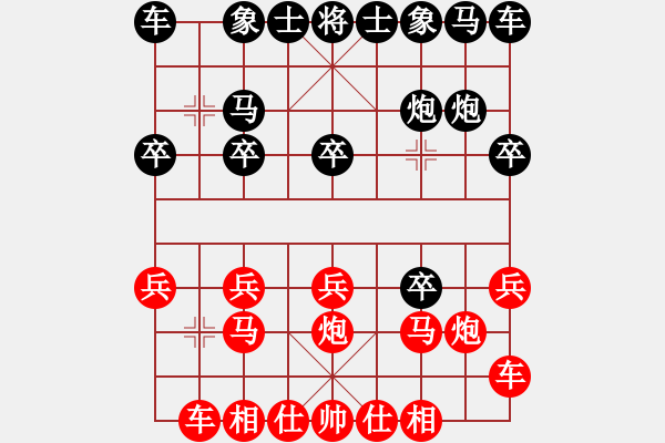 象棋棋譜圖片：劉玉忠 先勝 張黎明 - 步數(shù)：10 