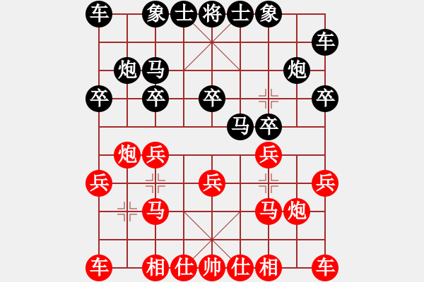 象棋棋譜圖片：素愛開哥(9段)-勝-松篷白雪(9段) - 步數：10 