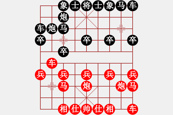 象棋棋譜圖片：卒的信仰、VS倚天高手(2016 1 10) - 步數(shù)：10 