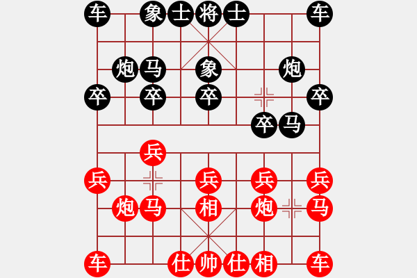 象棋棋譜圖片：2508局 A15-飛相進(jìn)三兵對進(jìn)右馬-徐庶(2100) 先負(fù) 旋風(fēng)引擎23層(2849) - 步數(shù)：10 