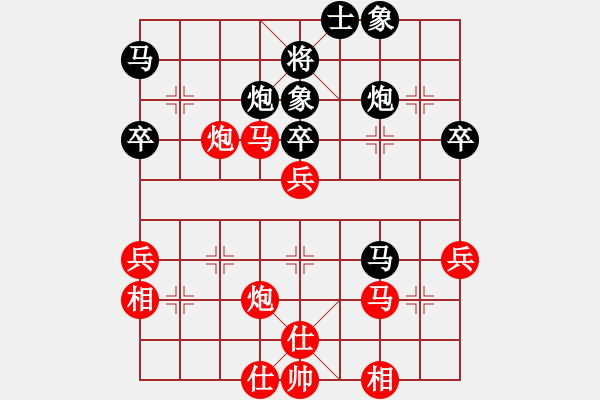 象棋棋譜圖片：25--1---紅先勝--單車雙馬炮三兵--單車雙馬炮三卒--兵五進(jìn)一 - 步數(shù)：10 