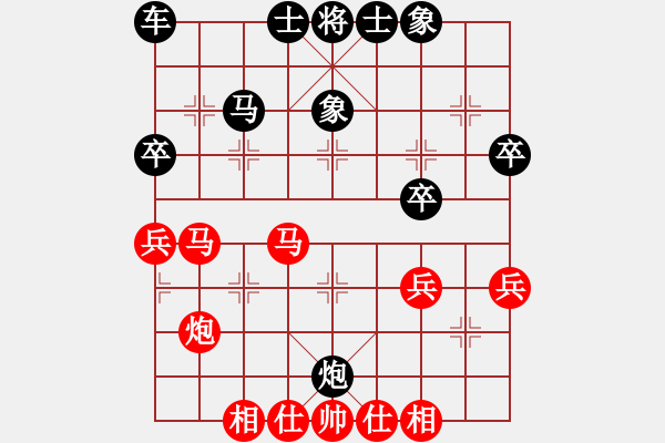 象棋棋譜圖片：姜開太(業(yè)九三) VS 昆侖 - 步數(shù)：40 