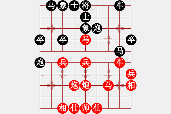 象棋棋譜圖片：張小猛(業(yè)9-3)先勝飛龍通訊(業(yè)9-3)202203082022.pgn - 步數(shù)：40 