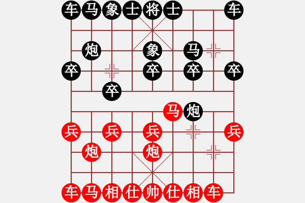 象棋棋譜圖片：神之上(6段)-勝-小威(9段) - 步數(shù)：10 