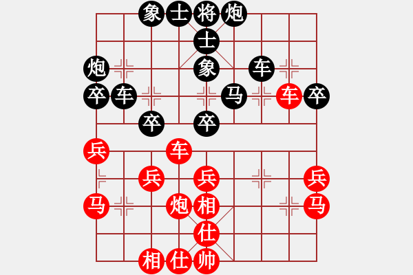 象棋棋譜圖片：林宏敏     先負(fù) 金波       - 步數(shù)：40 