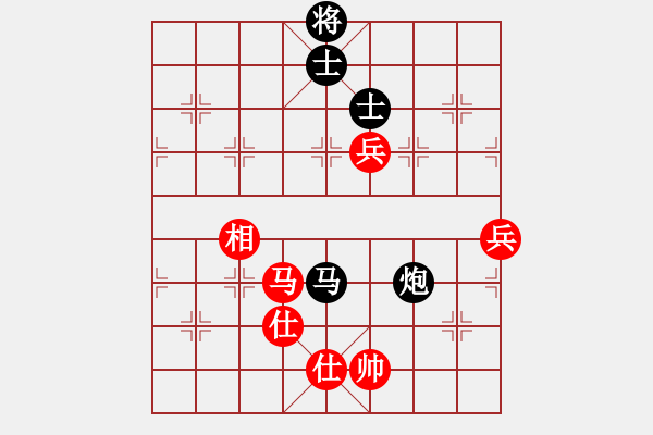 象棋棋譜圖片：新品棋社慶第五輪春暖花開先負品棋運氣 - 步數(shù)：144 