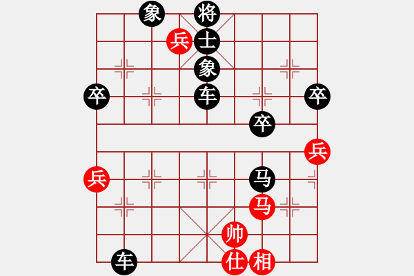 象棋棋譜圖片：洪荒大陸棋社高代平先負太守棋狂2017?4?18 - 步數(shù)：76 