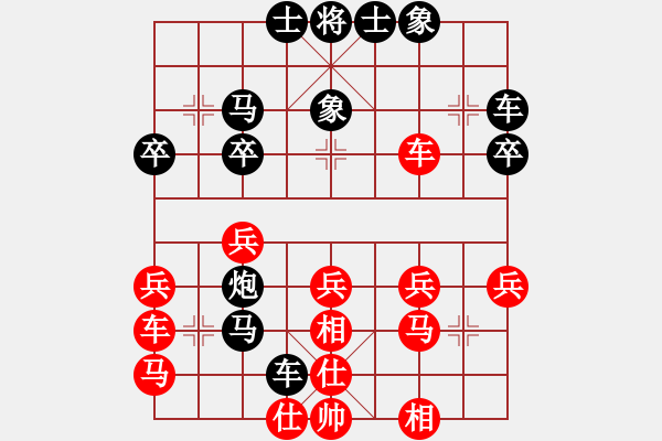 象棋棋譜圖片：3083232(校尉) 負(fù) 396754(太守) - 步數(shù)：30 