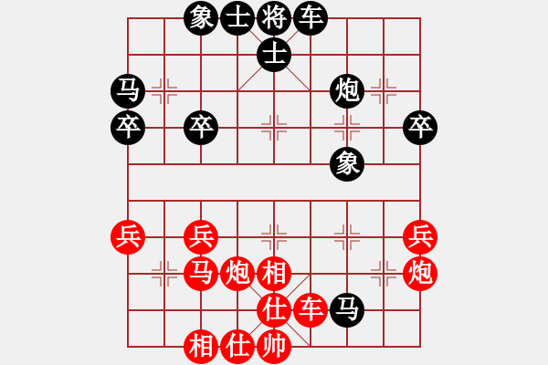 象棋棋譜圖片：2015年成都象棋名手賽A組 南充弋川新先負(fù)成都王勇軍 - 步數(shù)：40 