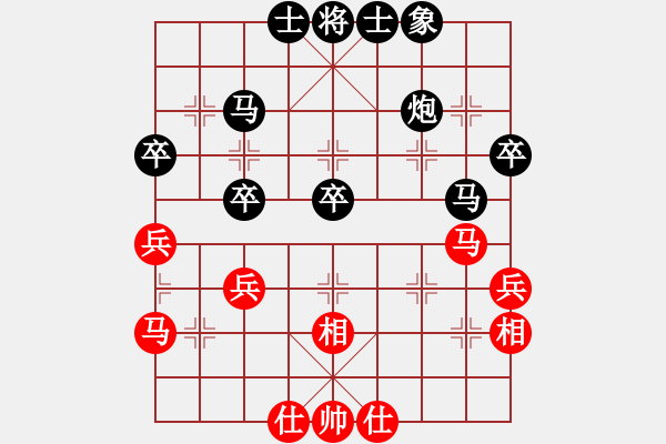 象棋棋譜圖片：人棋(3段)-負(fù)-福建南少林(6段)五七炮對(duì)屏風(fēng)馬七卒 - 步數(shù)：30 