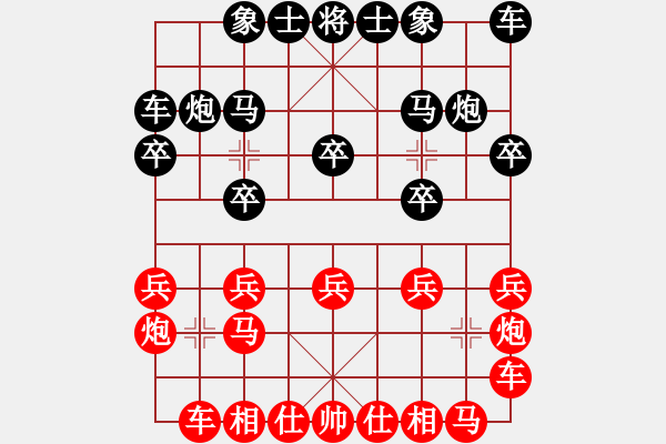 象棋棋譜圖片：上帝之劍(北斗)-和-兩個老頭(9星) - 步數(shù)：10 